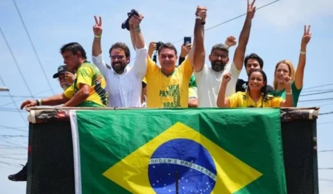 Flávio vai ao Pará e ao Amazonas e promete flexibilizar regras ambientais e encerrar era Lula