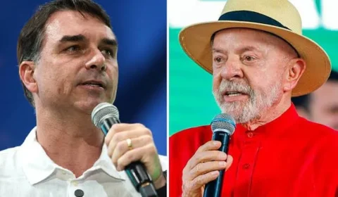 Diferença entre Flávio e Lula é a menor da história no 1º turno presidencial