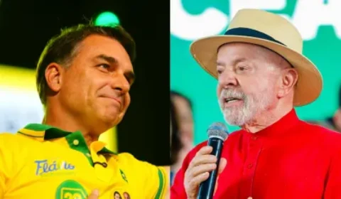 Lula confirma presença no debate da Band e Flávio Bolsonaro diz que não vai participar