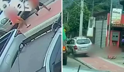 Carro invade ciclovia e atropela duas crianças durante carreata política em Ilhabela