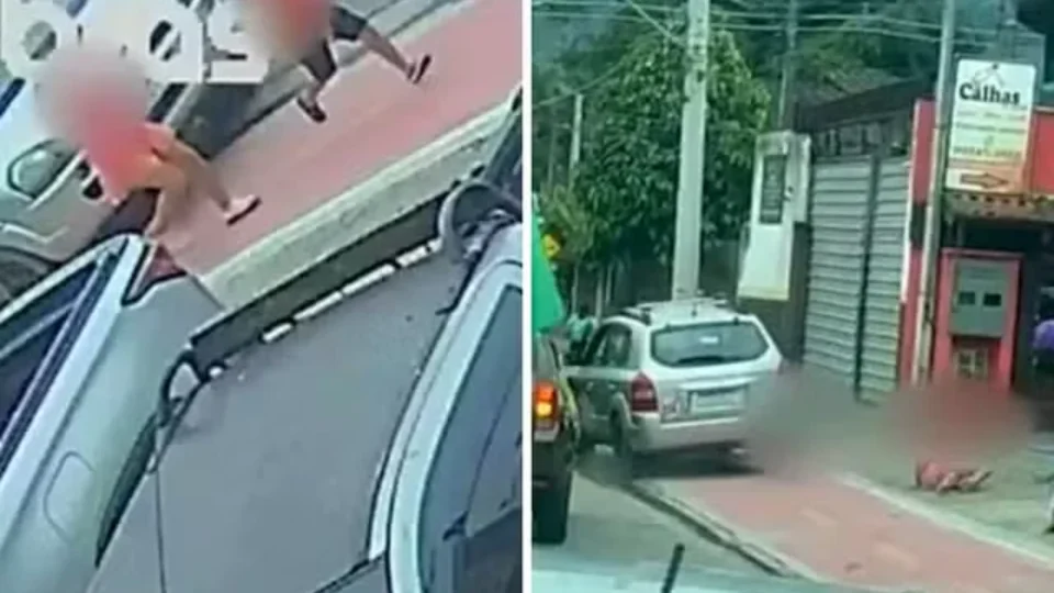 Carro invade ciclovia e atropela duas crianças durante carreata política em Ilhabela