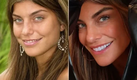 Joana Balaguer recria foto de “Malhação” 21 anos depois e celebra envelhecimento natural