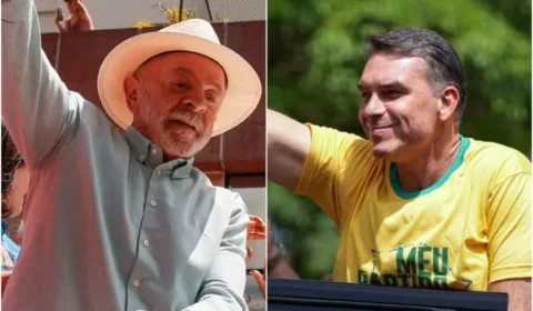 Veja o que Flávio Bolsonaro e Lula disseram após o primeiro turno