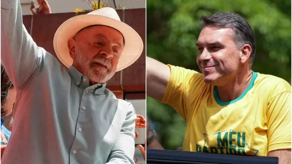 Veja o que Flávio Bolsonaro e Lula disseram após o primeiro turno