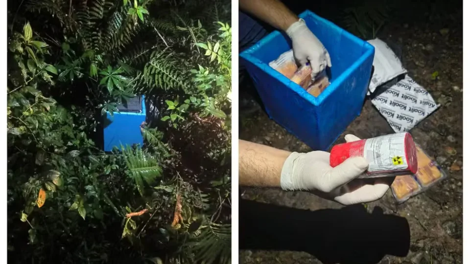 Material radioativo roubado de van é encontrado em terreno baldio em SP