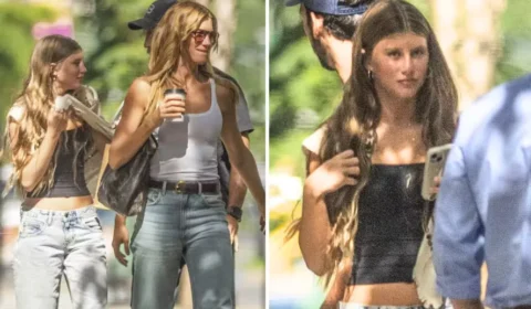 Filha de Gisele Bündchen chama atenção por semelhança com a mãe durante passeio