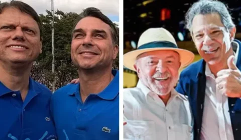 Haddad faz ato com Lula e Tarcísio acompanha Flávio no último dia de campanha em SP