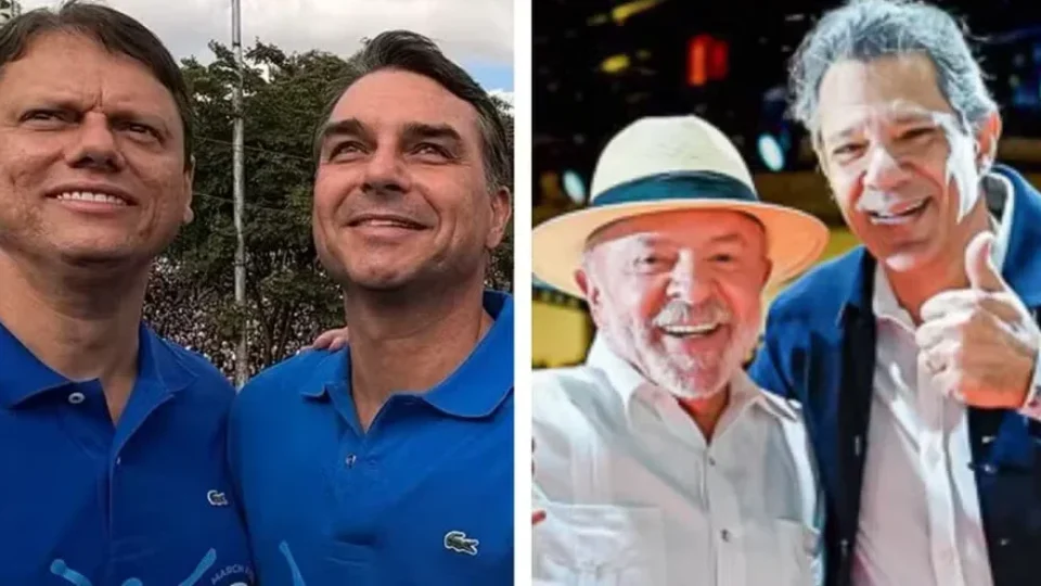 Haddad faz ato com Lula e Tarcísio acompanha Flávio no último dia de campanha em SP