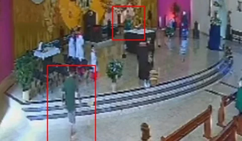 Homem invade altar e tenta agredir bispo durante missa em Caraguatatuba