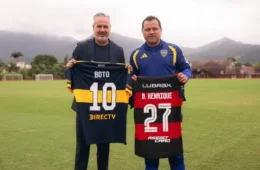 Boca Juniors usa estrutura do Flamengo para se preparar para duelo decisivo contra o Vasco