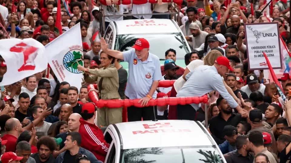 Lula reúne multidão em BH em reta final de campanha