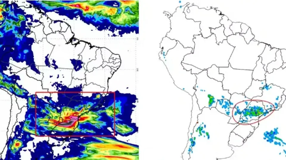 Inmet alerta para temporais no Brasil no fim de semana do segundo turno eleitoral
