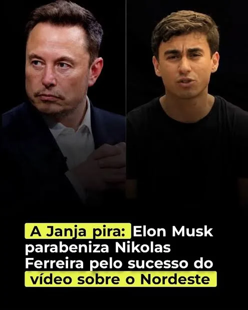 Elon Musk, Nikolas Ferreira, Flávio Bolsonaro, Lula, Nordeste, Instagram, Meta, Rubel, Redes Sociais, Direitos Autorais, Eleições 2026, Política, NC News.