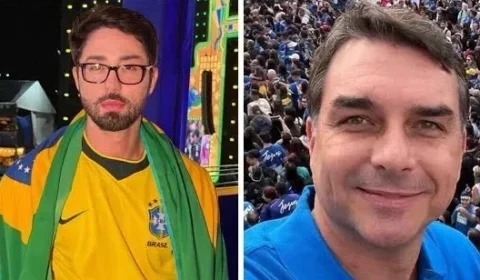 Rico Melquiades declara apoio a Flávio Bolsonaro e participa de ato na Paulista