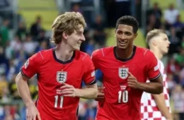 Inglaterra faz 7 a 0 e impõe maior derrota da história da Croácia