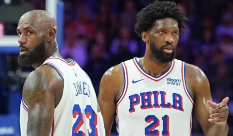 NBA hoje: LeBron estreia nos 76ers contra campeão Knicks às 20h
