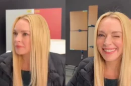 Lindsay Lohan recria cena icônica de ‘Meninas Malvadas’ e celebra data marcante do filme