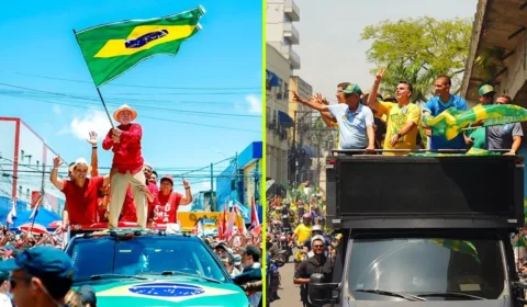 Lula e Flávio Bolsonaro cumprem agendas de campanha em São Paulo neste domingo