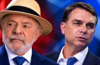 Pesquisas apontam empate técnico entre Lula e Flávio no segundo turno