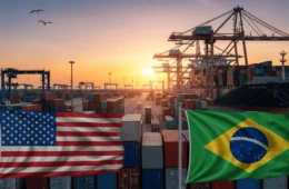 Exportações do agro brasileiro aos EUA caem 17,8% em 2026