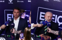 Lula e Flávio Bolsonaro trocam acusações em 1º debate do 2º turno