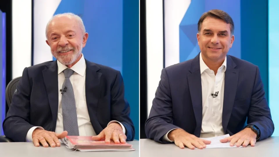O que foi mais falado por Flávio e Lula nas sabatinas?