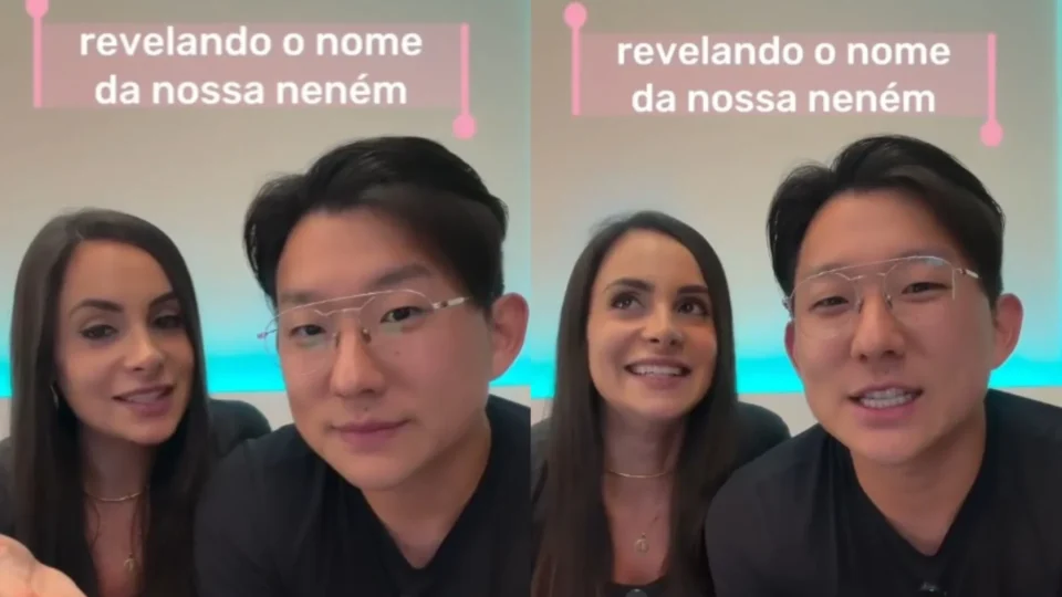 Pyong Lee e Natália escolhem nome bíblico raro para a filha