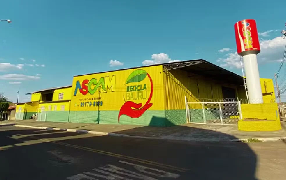 Associação dos Catadores de Materiais Recicláveis (Ascam) em Bauru (SP)