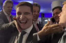 VÍDEO: Haddad e Pavanato protagonizam encontro após debate em São Paulo