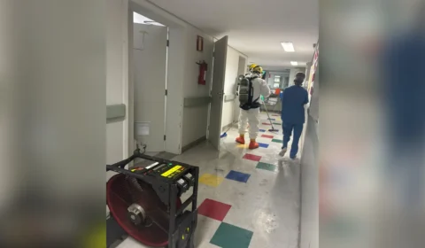 Ácido vaza em CTI infantil da Santa Casa de BH e deixa quatro pessoas passando mal