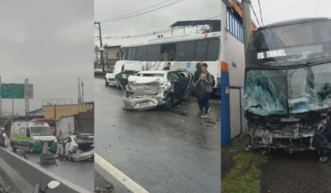 Motorista morre após passar mal e causar engavetamento com 21 veículos na Dutra
