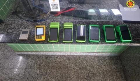 Homem é detido no DF suspeito de fraudar idosos com máquinas de cartão