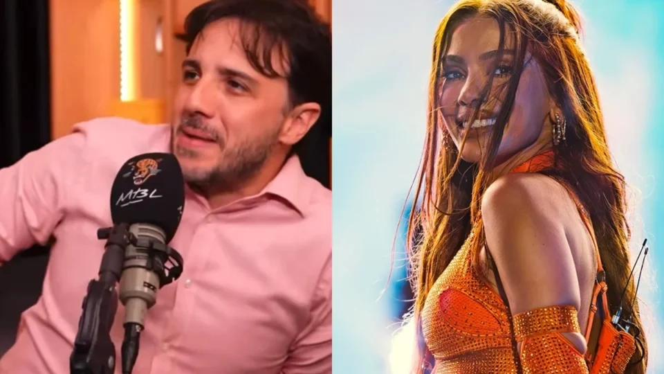 Renan Santos comenta após ganhar follow de Anitta: ‘Bem emblemático’