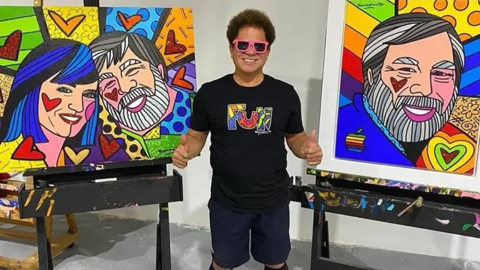 Romero Britto revela em autobiografia que enfrentou câncer de próstata em segredo