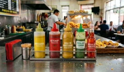 Fim das bisnagas: bares e restaurantes de SP terão novas regras para servir ketchup e outros molhos