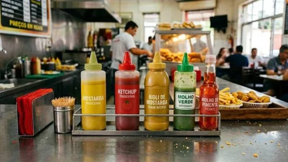 Fim das bisnagas: bares e restaurantes de SP terão novas regras para servir ketchup e outros molhos