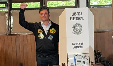 Sergio Moro vota em Curitiba e diz que campanha foi “limpa e propositiva”