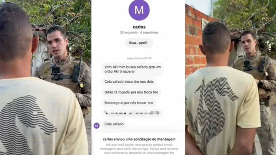 Homem alega embriaguez e pede desculpas após ameaçar delegado de morte no Piauí