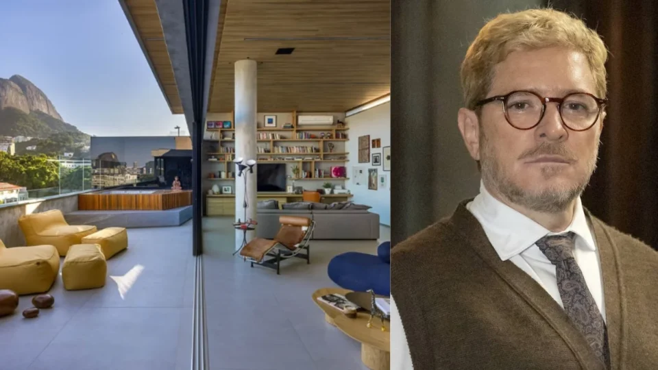 Edvaldo mora em quartinho em ‘Quem Ama Cuida’, mas ator vive em cobertura de 280 m²