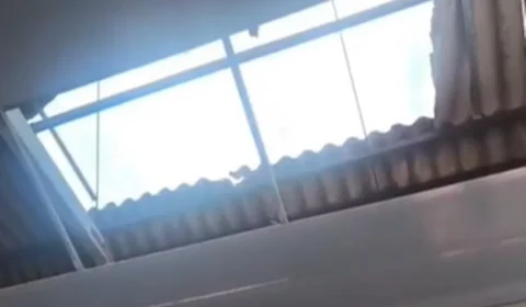 Telhado de escola desaba sobre sala de aula no Paranoá; aulas são suspensas