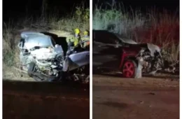 Casal morre e filhos ficam gravemente feridos em acidente na MGC-251