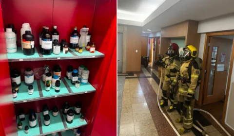 Vazamento químico em laboratório de BH deixa quatro funcionárias passando mal