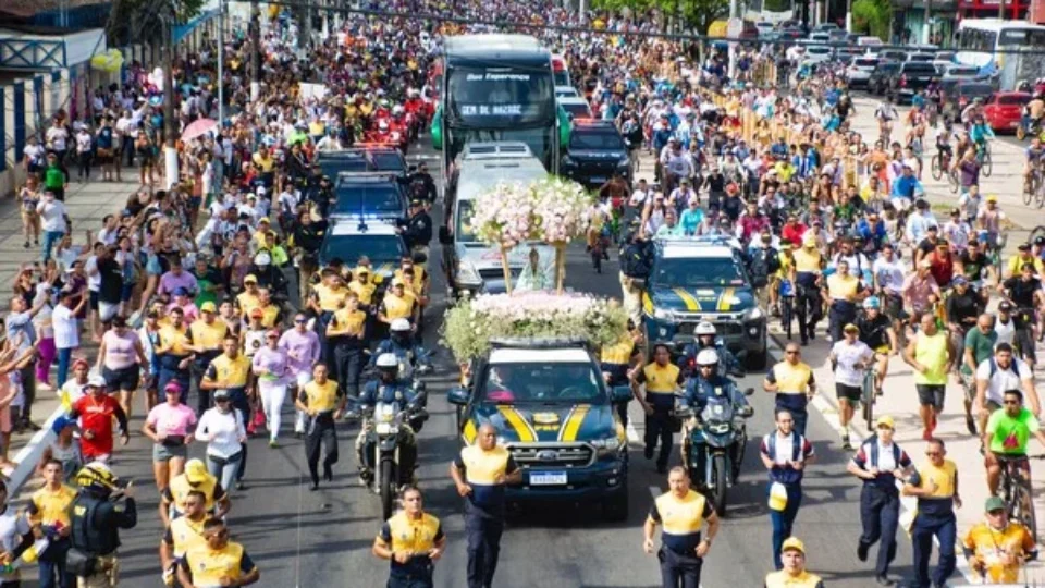 Mais de 50 km de fé: Círio de Nazaré 2026 deve atrair 1,5 milhão de pessoas nesta sexta