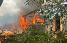 “Frango soltou banha e o fogo subiu”, diz dono de restaurante destruído por incêndio em Manaus