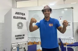 Allyson Bezerra vota em Mossoró na disputa pelo governo do RN neste segundo turno