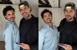 Zé Felipe e Lucas Guedez reagem a vídeo de inteligência artificial que os mostra como casal